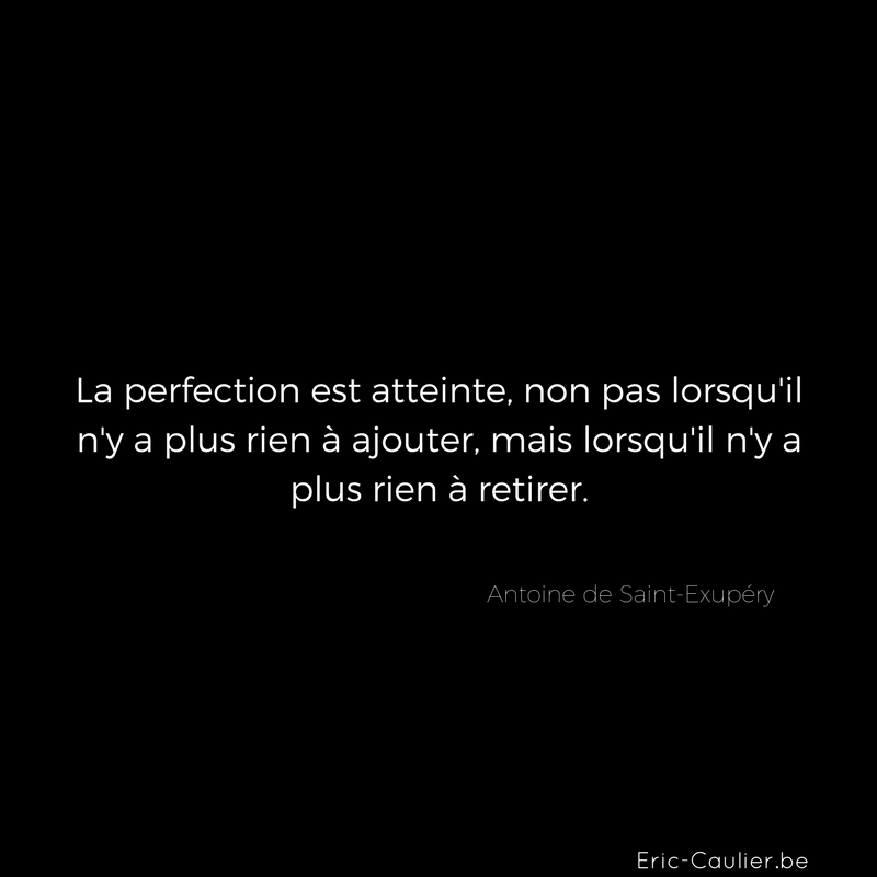 Citation de Antoine de Saint-Exupéry